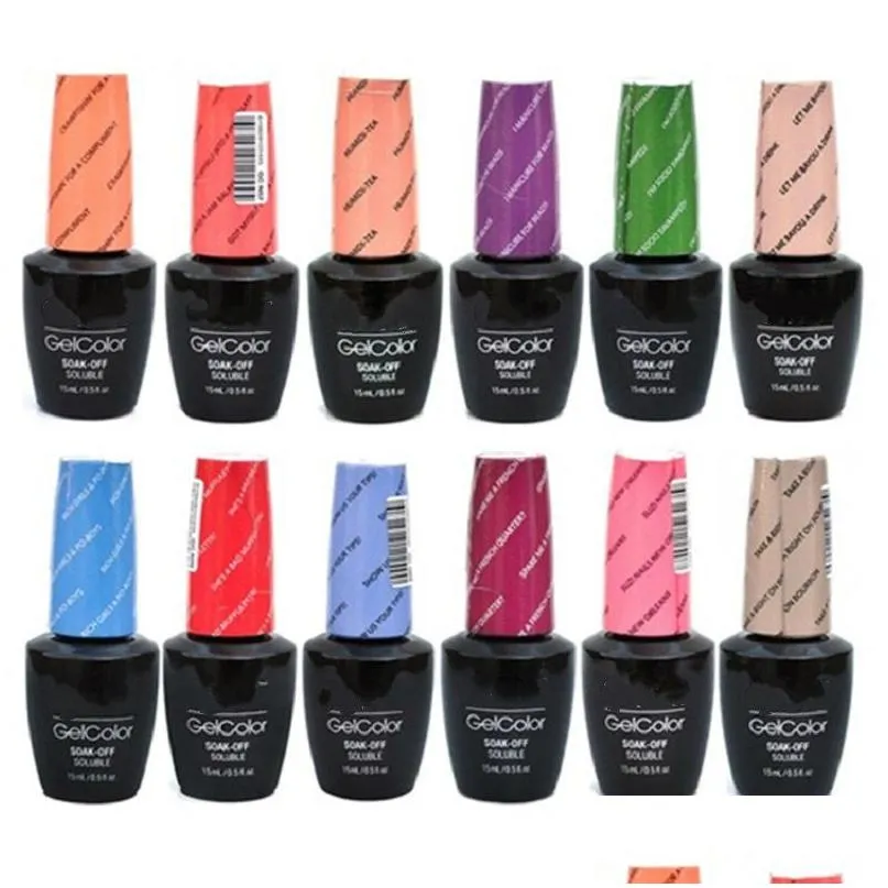 Gel per unghie Vendita al dettaglio di alta qualità 15 ml 273 colori Effetto smalto UV per la cura della pelle Disponibile da Amazzz Drop Delivery Health Beauty Art Salon Otmj0