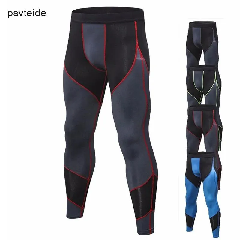 Pants Mężczyźni Poletki Kompresyjne Rajstopy Gym Legginsy Mężczyźni rajstopy Męskie druk 3D Mallas Hombre Running Mens Kompresja