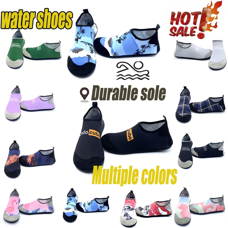 Chaussures d'eau d'été hommes sandales en amont aqua chaussures aqua man