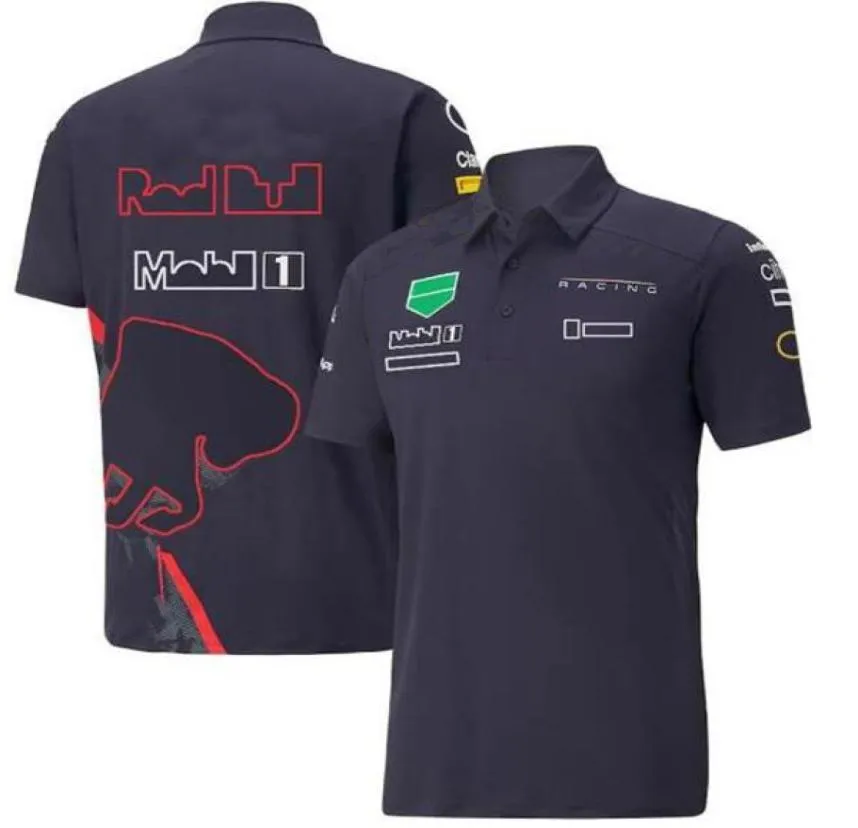 T-shirt da uomo Polo da corsa F1 maglietta estiva a maniche corte della squadra stessa personalizzazione dello stile6653164 TLKJ