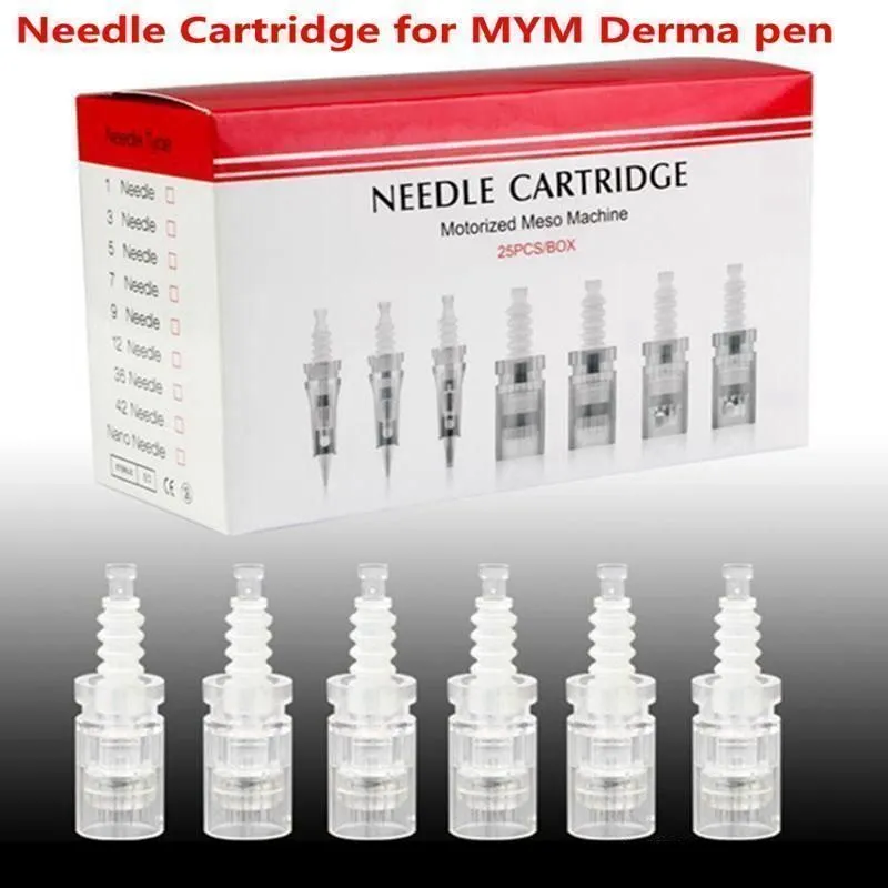 1/3 /5 /7/ 9/ 12/ 36/ 42 pins / Nano Needle Cartridge For MYM Derma Pen Auto Microneedling Electric DermaPen