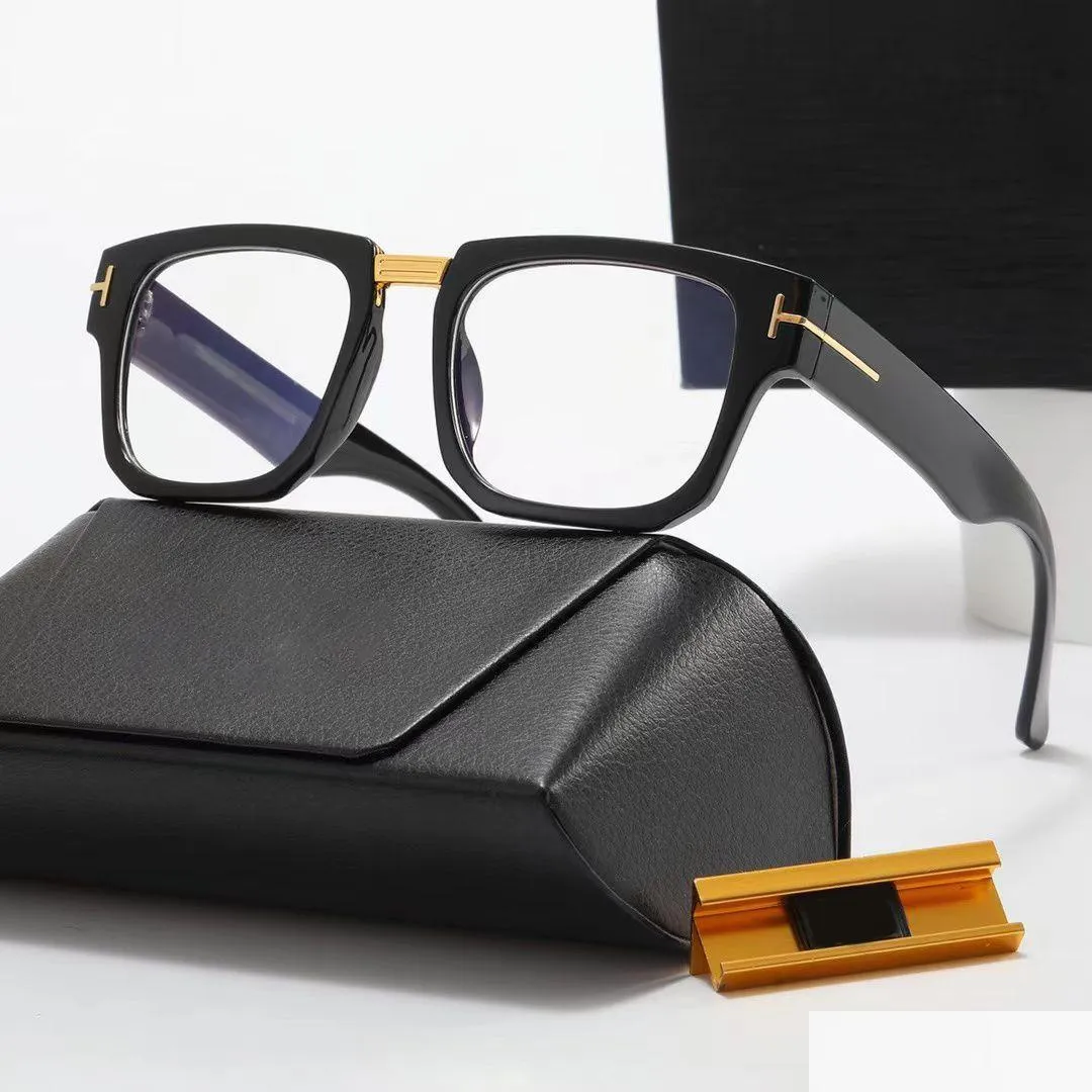 Gafas de sol Leer Gastas Tom Diseñador Se lente de prescripción óptica Marca de óptica configurable para hombres Les damas anteojos entrega de caída Fashio otjo4