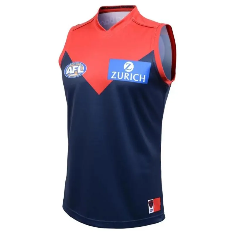Top Quality 2022 MELBOURNE DEMONS AFL HOME GUERNSEY MENS Size SXXXL Print Custom Name Number Delivery88410418227759
