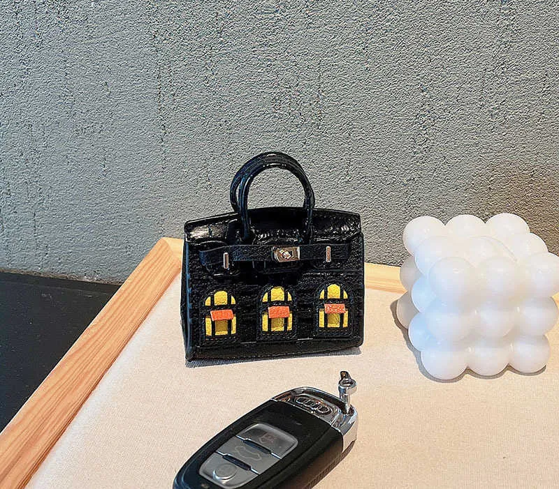 Birkinbagbagbag Sight-Cating Aabkin Designer Totes Bag Home House Decoration Женский хранение наушников Mini Bag Ключ CT27