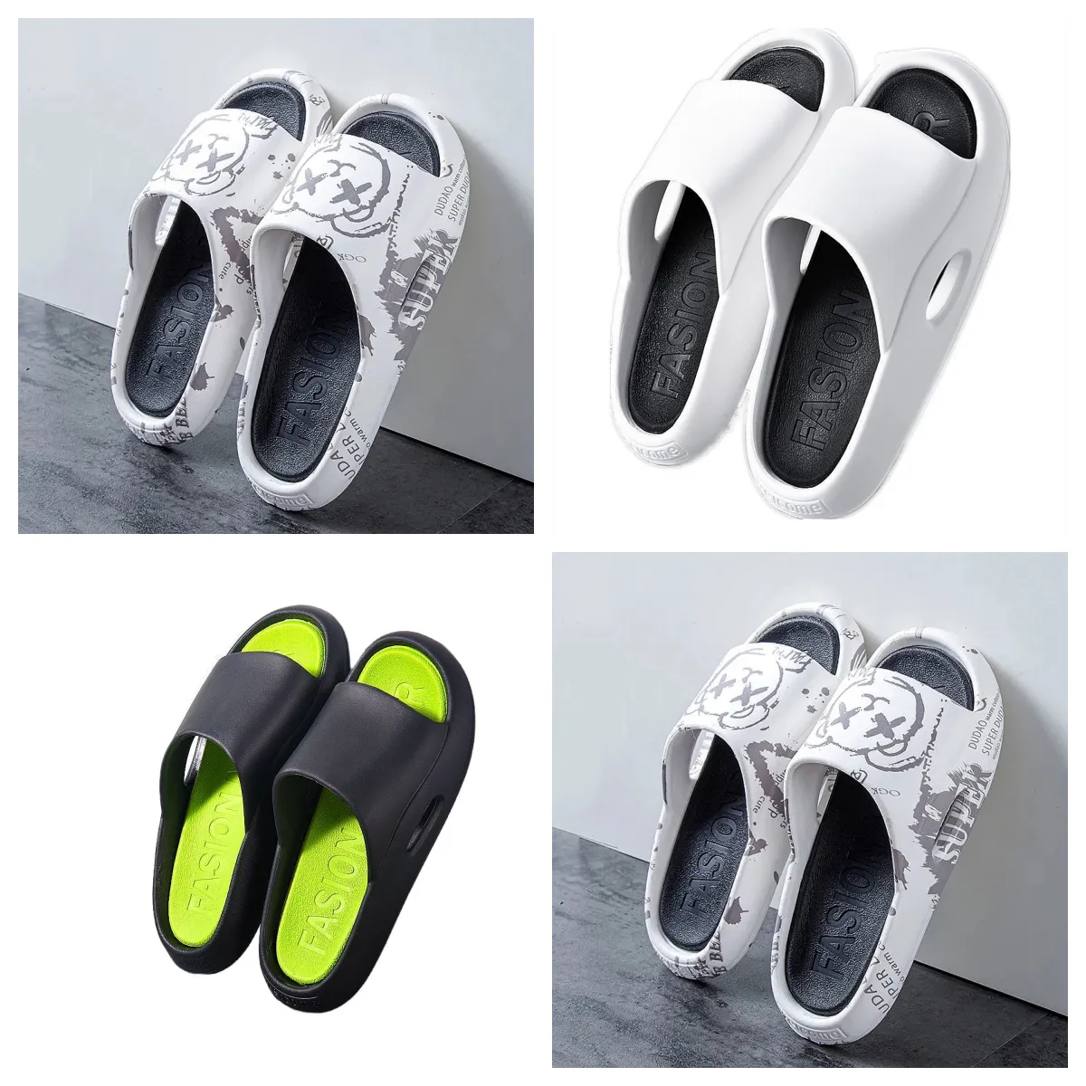 2024 corredores de espuma designer favorito slides chinelos sandálias de luxo EVA sliders praia sapato quarto chinelo casa