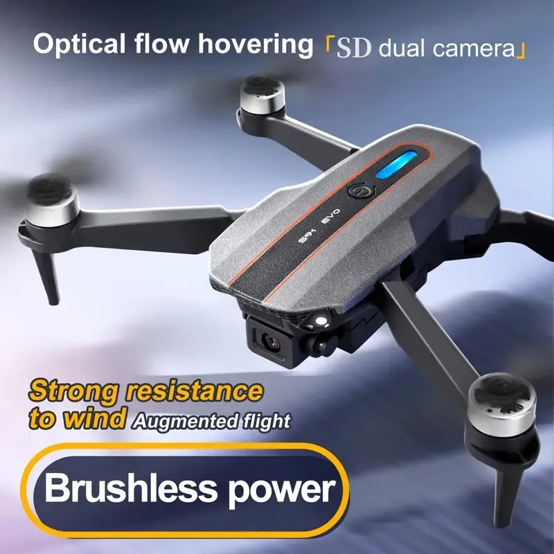 Drone intelligente per evitare gli ostacoli S91, fotografia aerea pieghevole ad alta definizione con doppia fotocamera, aereo telecomandato a lunga durata, regalo di Capodanno