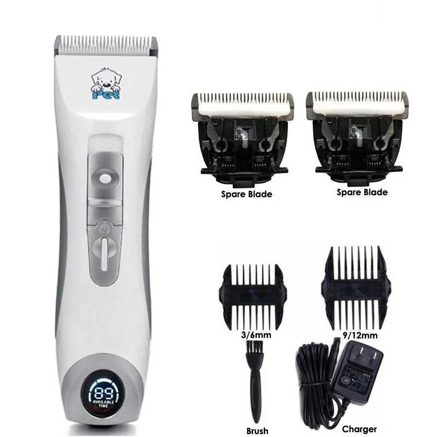 Preparação CP9600 CABELO PROFISSIONAL CABELO DE CABELO PET PET SHAVER TRIMMER 100240V CLIPPER PET CLIPPER CLIPPERS DE CORTE DE CUTADO PETRO