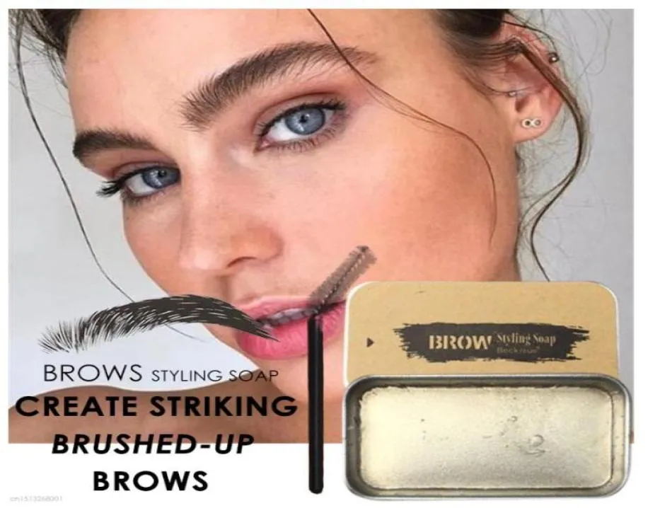 3D Feathery Brows Makeup Gel Soap Brows Kit Long Lasting Eyebrow Lamination Setting Gel Waterproof Eyebrow Tint Pomade Cosmetics7440000