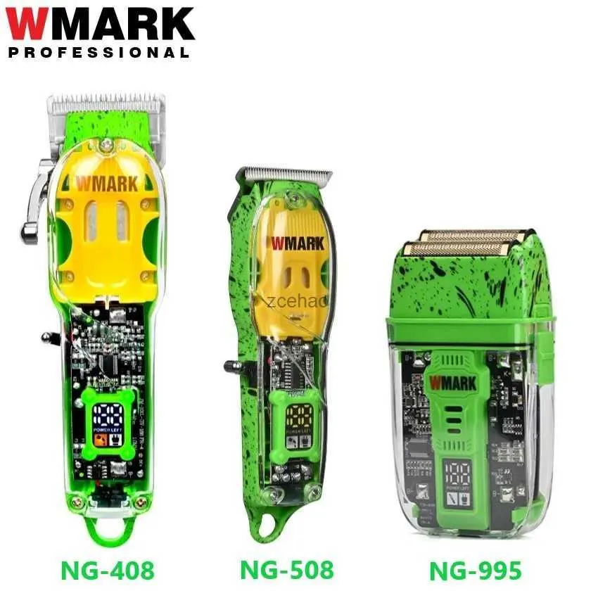 Cortapelos WMARK NG-408 NG-508 NG-995 Kit de cortapelos profesional, Afeitadora eléctrica, Máquina para cortar cabello masculina, recortadora para hombres, máquina de acabado