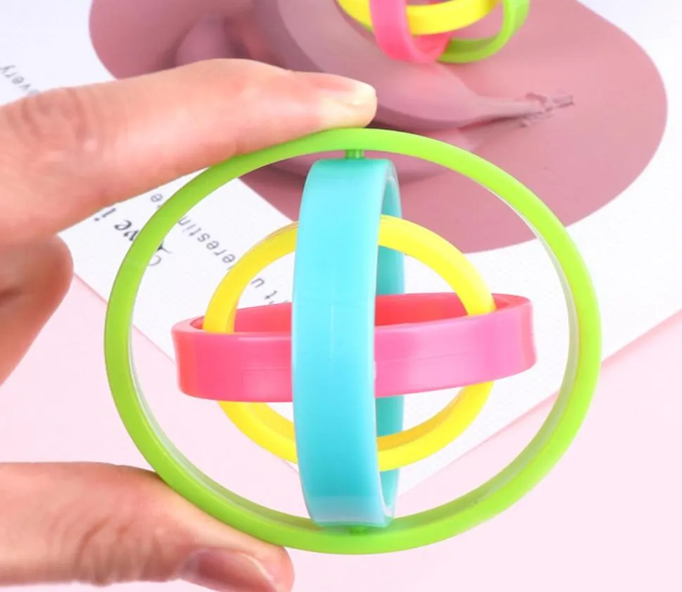 Brinquedos Anti-Stress s Fingertip Gyro Anel Mágico Crianças Dedo Spinner Anéis Adulto Toy5036296