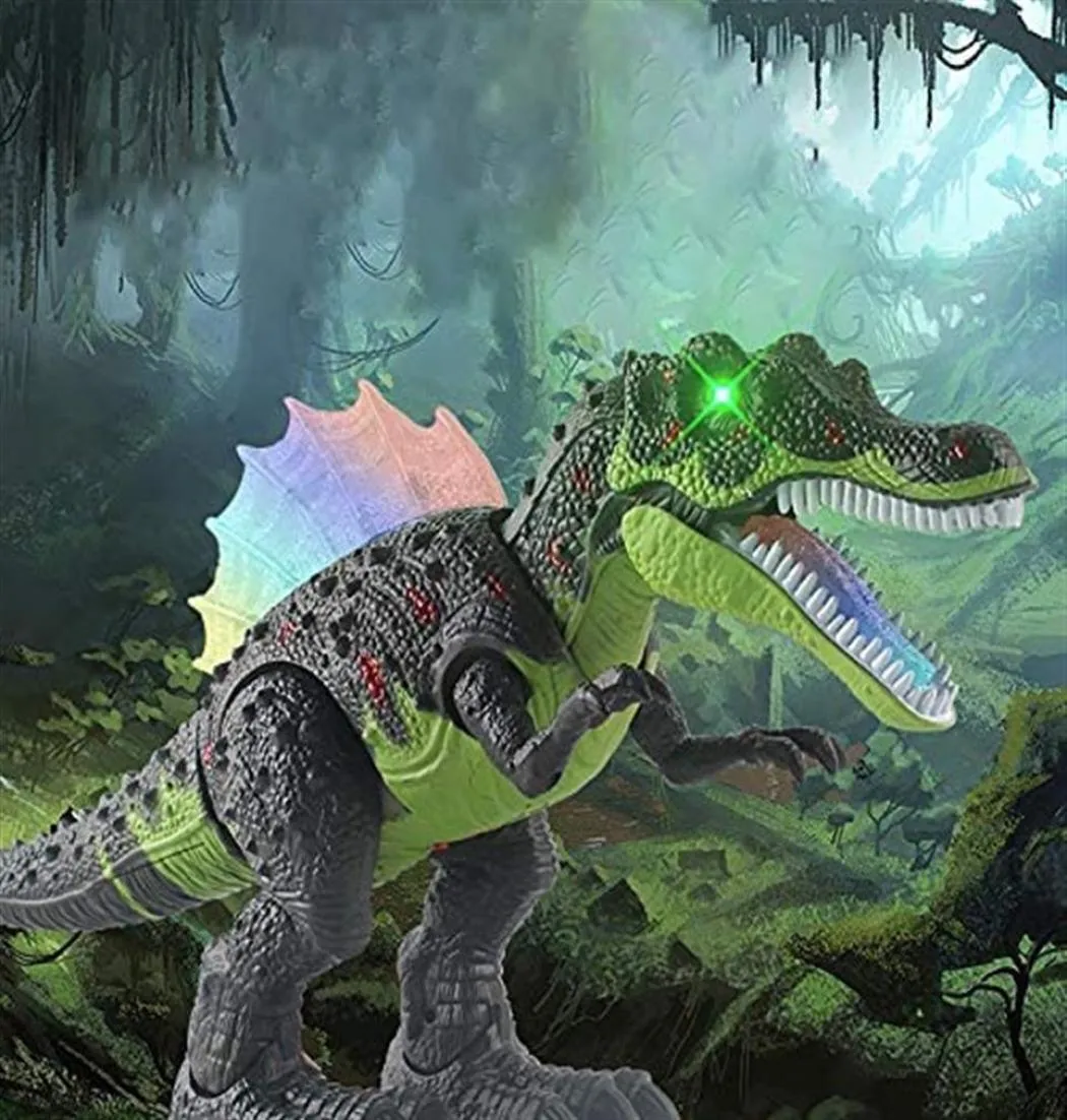 Große Größe Elektrische Dinosaurier Spielzeug Jurassic Park World Walking Dinosaurier Roboter Mit Licht Sound Tyrannosaurus Rex Spielzeug Für Jungen Kid204B3276150