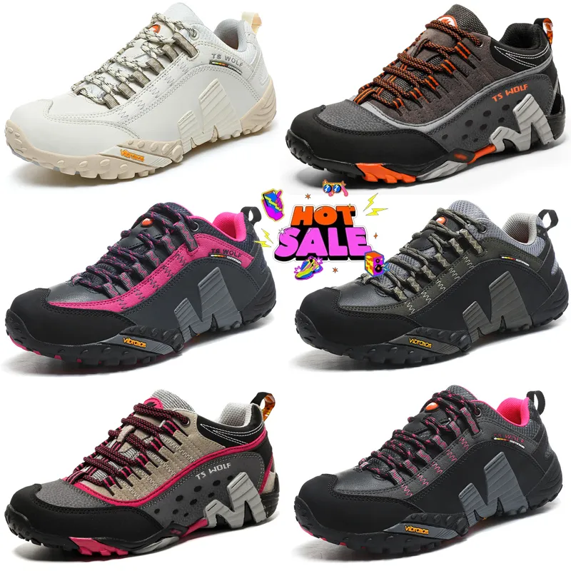 Scarpe da trekking da uomo Mesh Arrampicata Trekking Sport Suola in gomma Scarpe da ginnastica da allenamento Antiscivolo Montagna Resistente all'usura Trail GAI