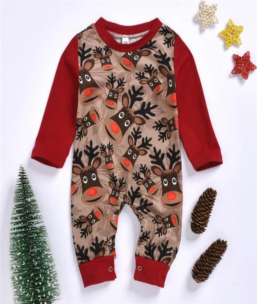 Kleinkind Frühling Und Herbst Kleidung 2020 Mode Neugeborenen Baby Kleidung Jungen Mädchen Weihnachten Overalls Beliebte Baby Rentier Strampler On5699118