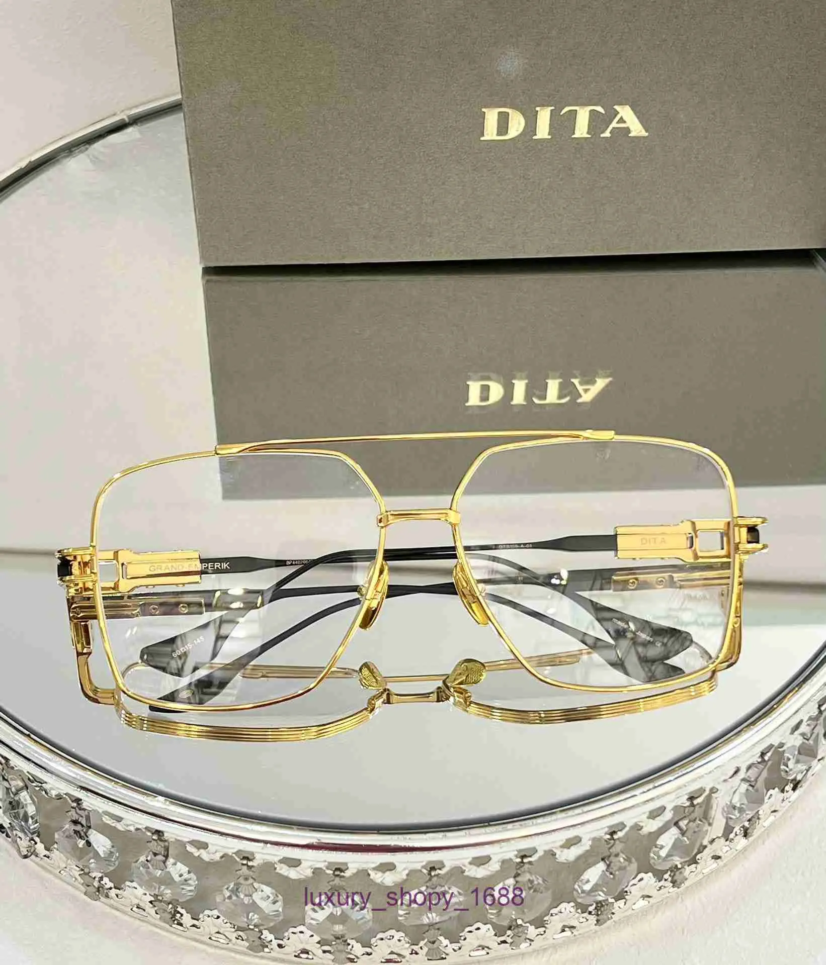 Designer Fashion sunglasses for women and men online store DITA GRAND-EMPERIK series with top quality of iconic logo MODEL:DTS159 With original box B5E5