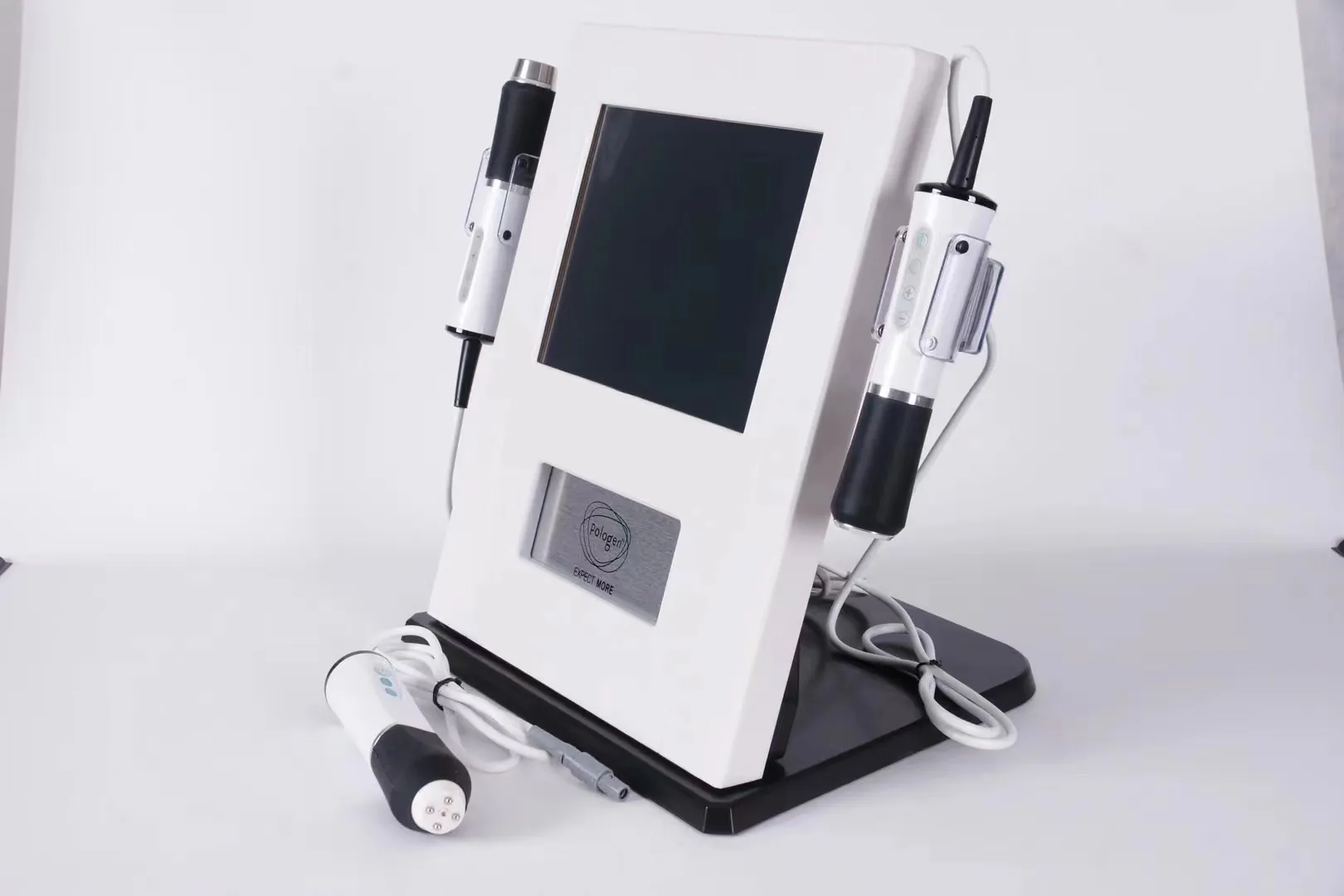 Ansikts åtdragningsmaskin för hudblekning CO2 -bubbla+RF+ultraljud 3 i 1 Hydrofacial Beauty Machine Oxygen Skinföryngringsmaskin