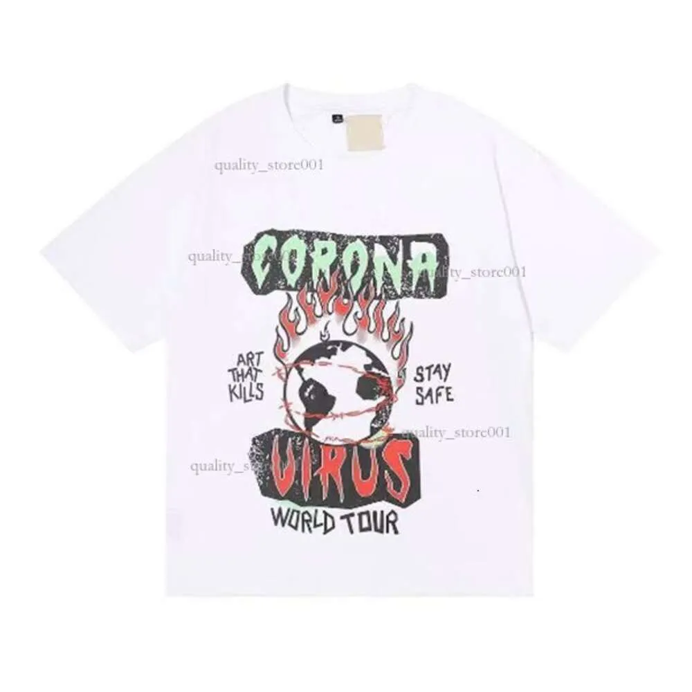 Designer Galleryss Dept Tee Depts Camisetas Casual Homem Mulheres Tees Pintados à Mão Tinta Respingo Graffiti Letras Soltas Manga Curta Redondo Pescoço Galleryss Dept Camisa 351