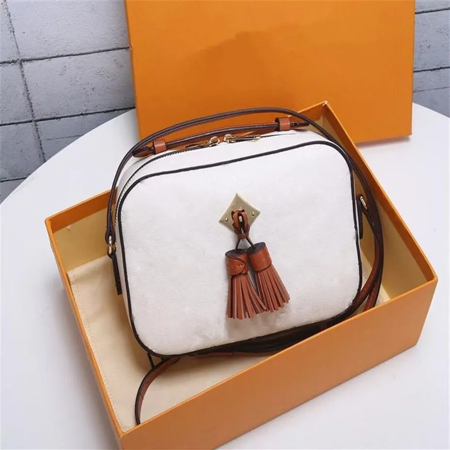 A402 Real Leather Fashion Handväskor axelväskor Multi Pochette Accessoires Purses Women Favorite Mini 3st Accessories Crossbody 248x