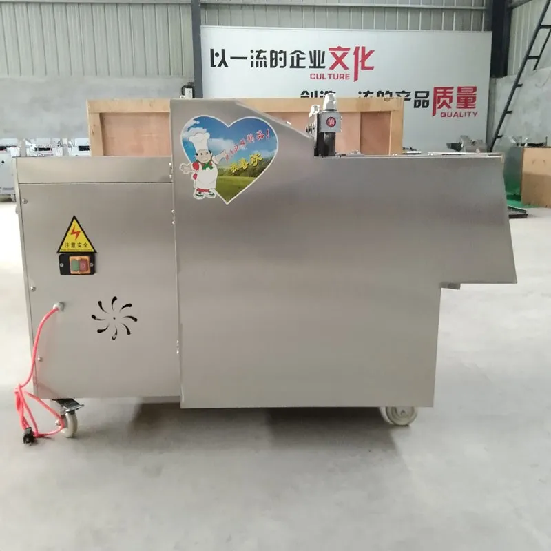 2024 Commercial Stainless Steel Full Automatic CNC Lamb Roll Bacon Slicer Cutting Frozen Meat Slicing Machine With Conveyor Belt