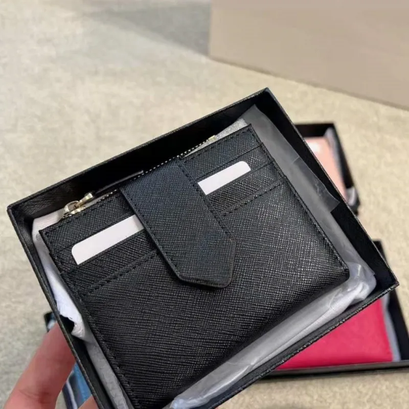 short wallet card holder purse woman mens wallets designer coin purses zipper pouch Genuine Cowhide Leather Mini Clutch Bags TOP