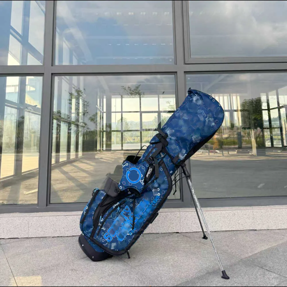 골프 가방 골프 클럽 골프 레드 서클 T 스탠드 가방 남성과 여성 캔버스 실용성 강력한 용량으로 만든 가벼운 골프 가방