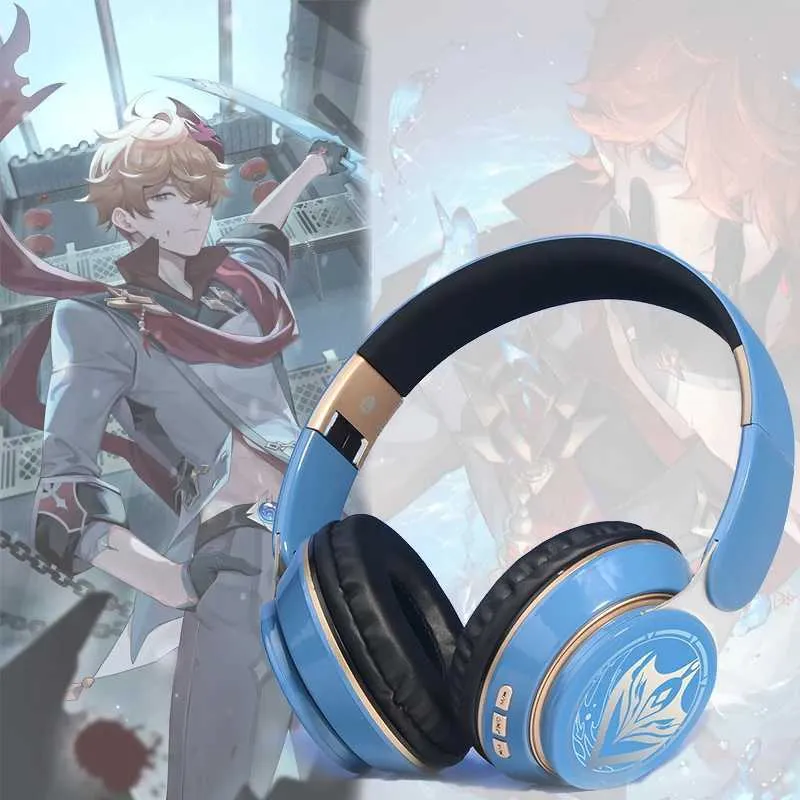 Headsets Genshin Impact Peripheral Xiao Wireless Anime Headphones 
