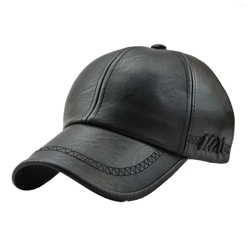 Ball Caps Baseball Cap Girls Men's Sports Trend Leather Europe och United Toddler Hats pannband för kvinnor