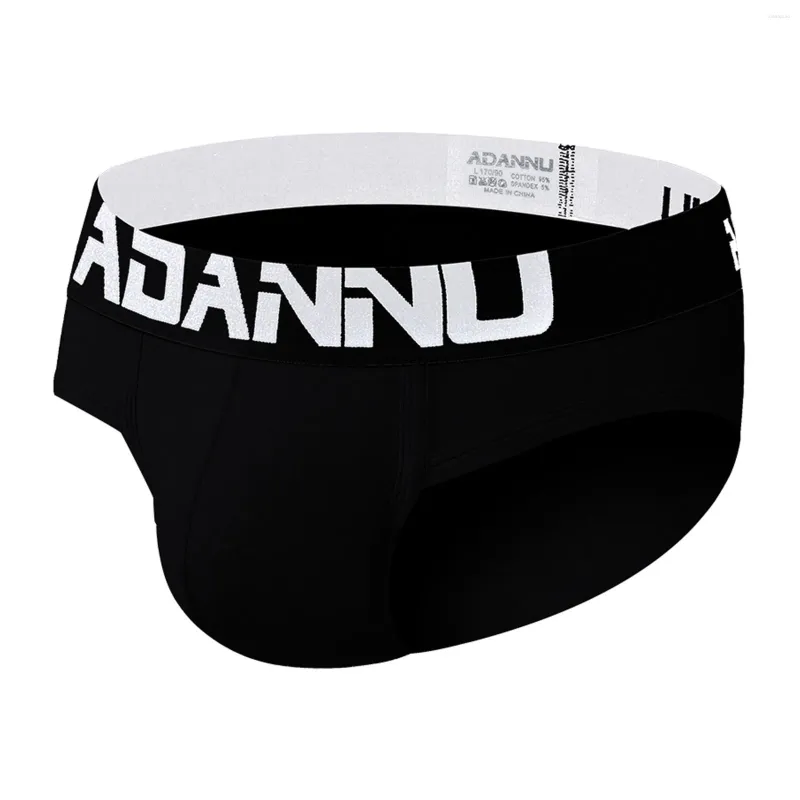 Unterhosen Niedrige Taille Slips Männer Brief Drucken Höschen Sexy Sport Atmungsaktiv Für Männer Schnell Trocknend Dreieck Ropa Hombre