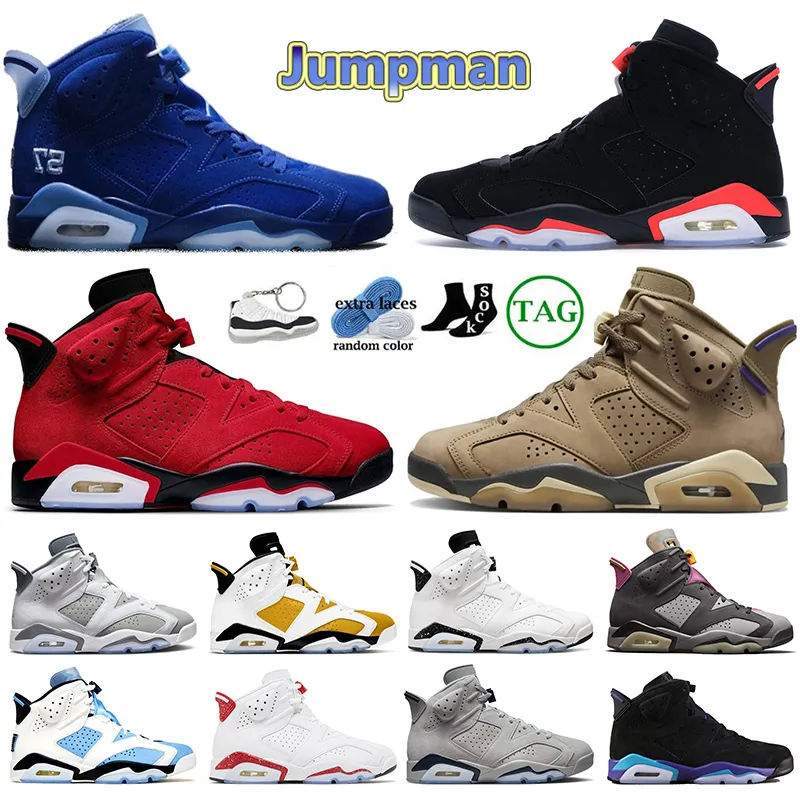 Jumpman 6S Mens 농구화 6 브라운 켈프 민트 거품 실버 레드 오레오 황토 쿨 오리 쿨 그레이 자정 적외선 흰색 빨간색 오레오 스포츠 운동화 트레이너 EU 36-47