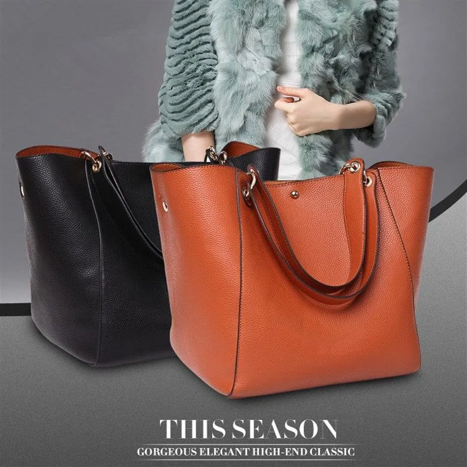 Women Shopping Bags Fashion casual Womens Composite Bag Handbag Totes High-capacity High quality PU Oxford Large volume whole 2997