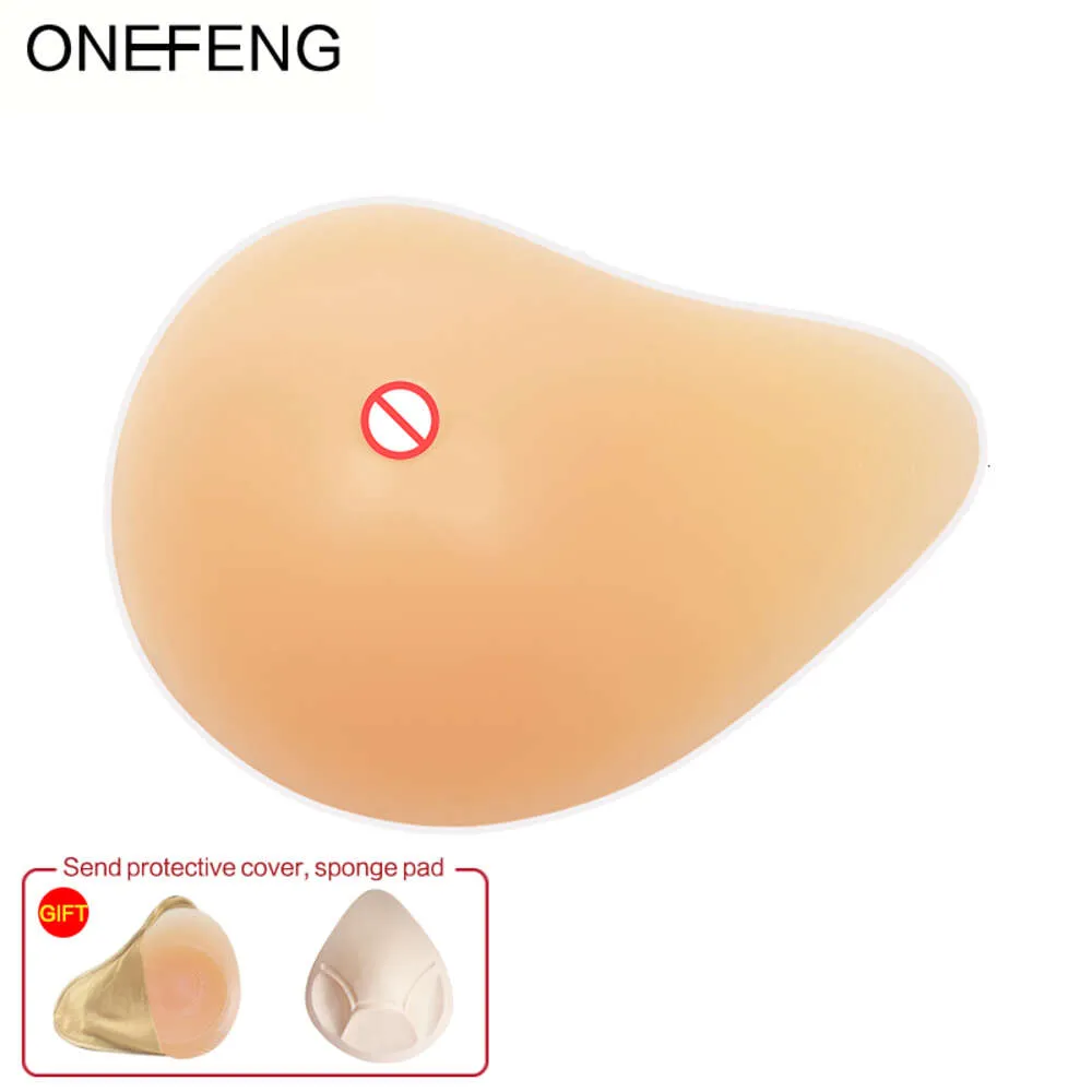 Acessórios de fantasia como 150-1000g silicone forma falsa mastectomia câncer de mama mulher artificial peito falso prótese macia