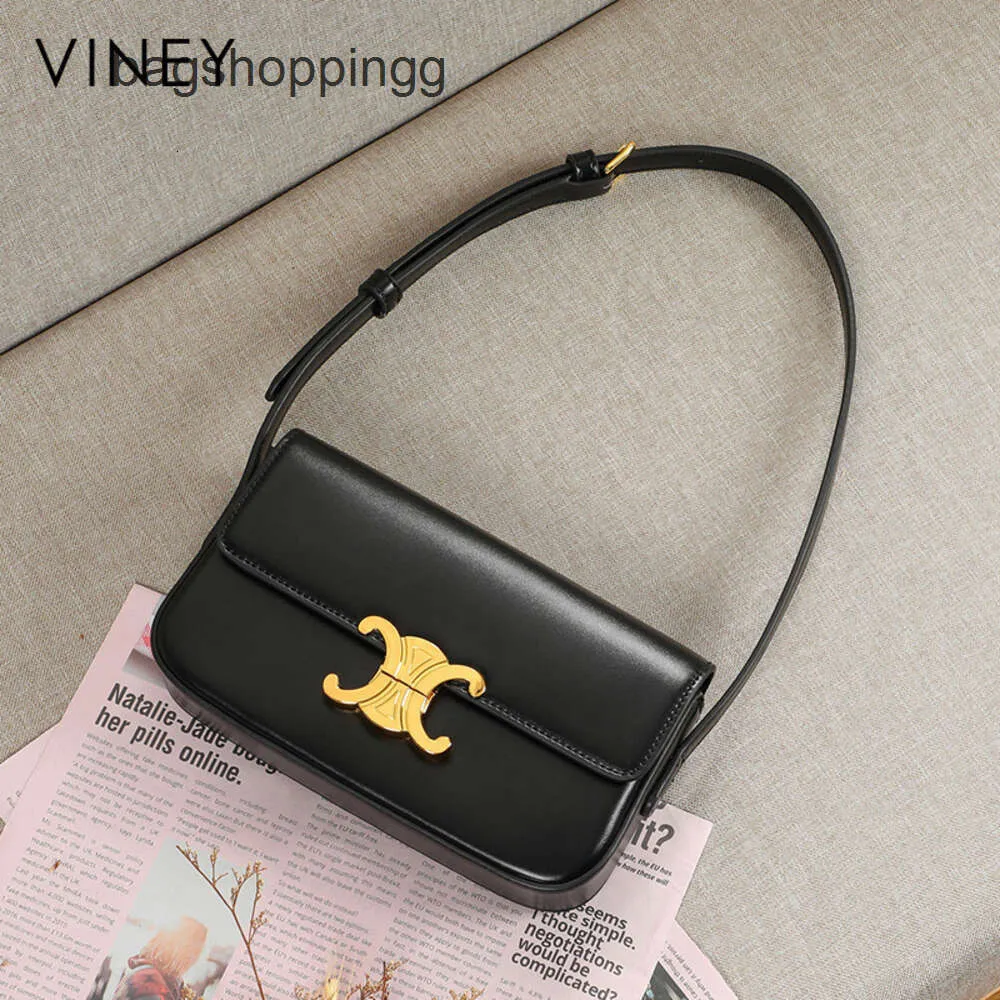 Bags Designer Crossbody CE Handbags Luxury Women's Bag Bag women's bag messenger bag fashion leather bag triumphal arch tofu bag underarm bag fashion QWEK