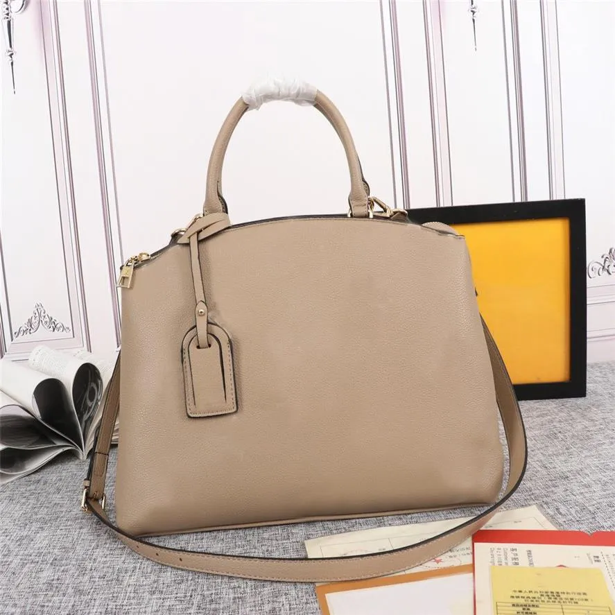 M45842 M45898 Grand Petit Palais Designer Women Shopping Letter Overszed Flower Expoxed Genuine Cowfide Leather Borse Handba3277u