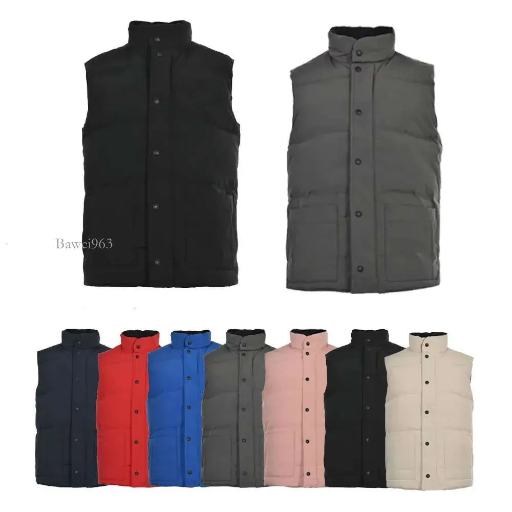 Jackets designer Vest Mens Womens Sweatshirt Authentic Goose Feather Material Loose Graphite Grey Black and White Blue Pop Par Coat T CA G5ff