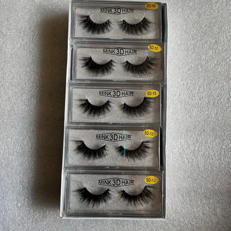 3D False Eyelashes 3D SD MINK3DHAIR False Eyelashes 20 styles Thick mink lashes