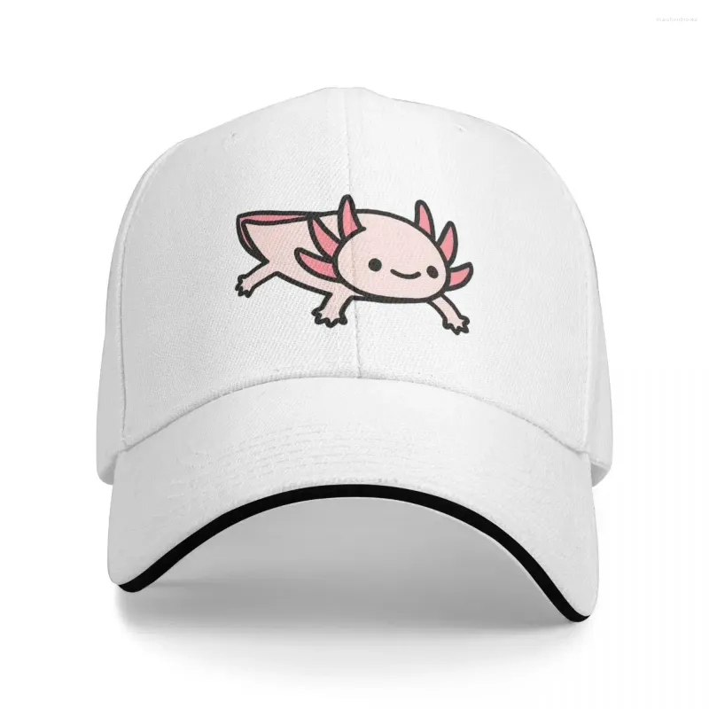 قبعات الكرة axolotl لطيف الشاحنة سعة إكسسوارات قبعة خمر Snapback للجنسين على غرار Casquette قابلة للتعديل