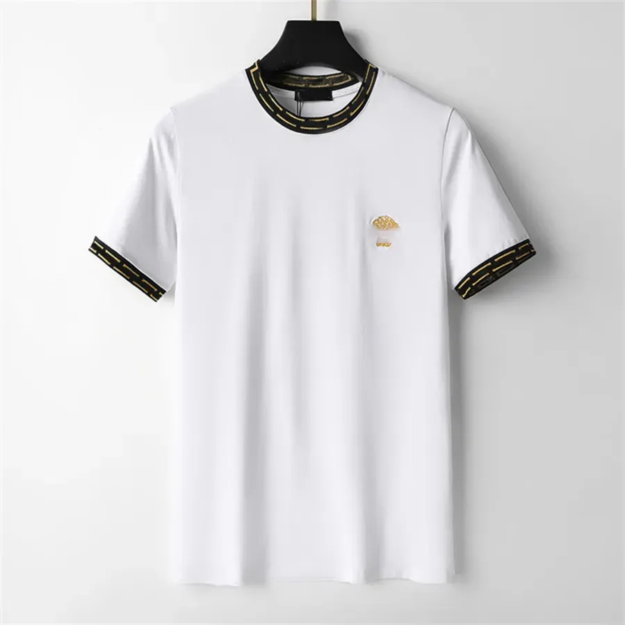 Homens Designer Camisetas Preto e Branco Imprimir Vários Estilos Marca de Moda Mulheres Soltas Luxo 100% Algodão Anti-rugas Casal Rua Hip Hop Manga Curta Grande 3X