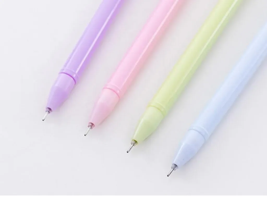 Cartoon alpaca gel pen 0.5mm black children Writing Pen Office Eexamination Limited Office Material School Supplies wholesale Free E-PACK