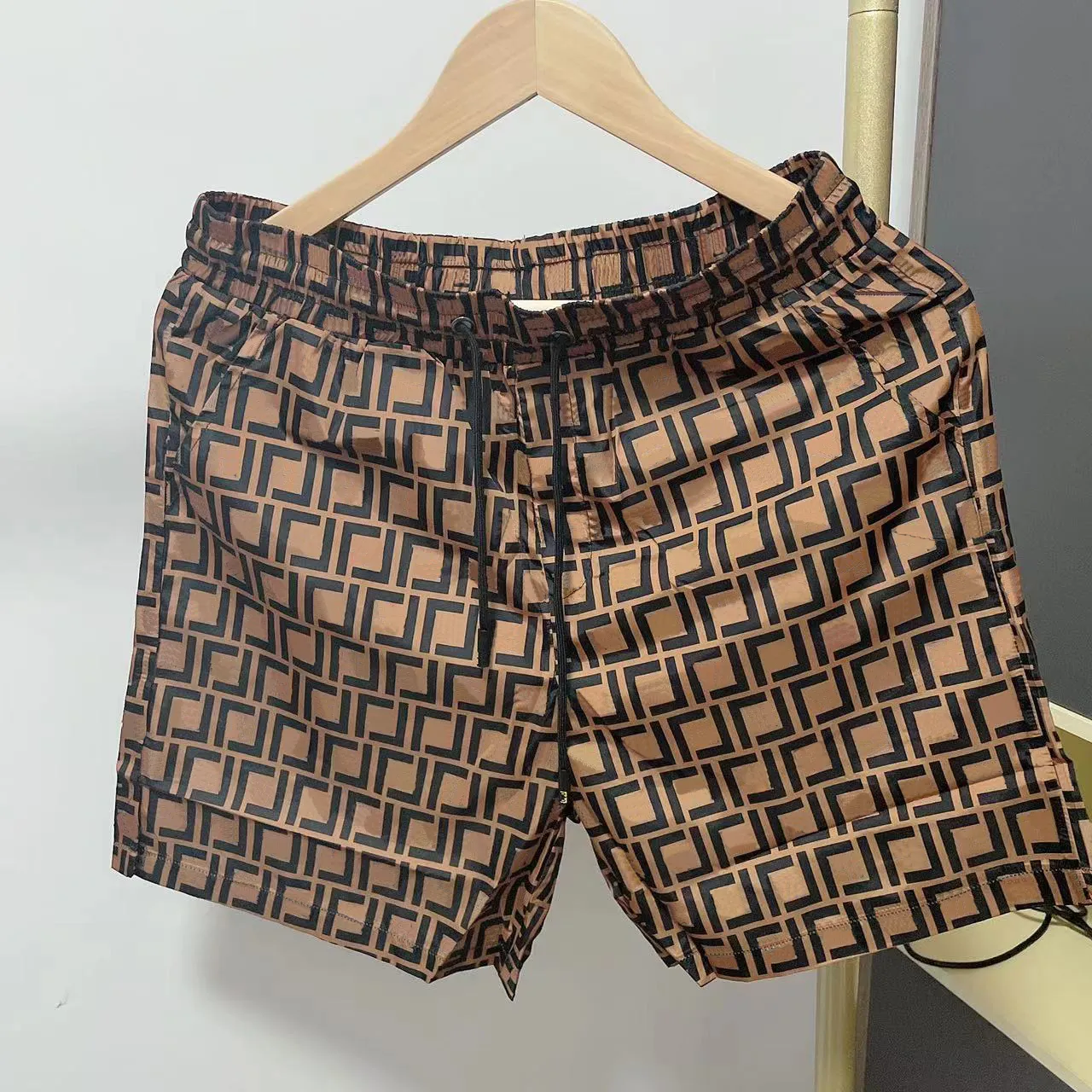 Moda de verano para hombre diseñadores pantalones cortos de secado rápido traje de baño tablero de impresión pantalones de playa hombres nadar tamaño corto