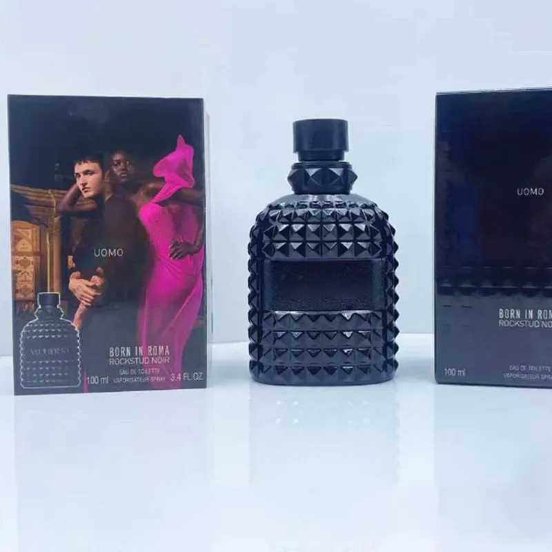 ブランドUOMO ROCKSTUD NOIR 100ml MAN MAN PERFUME EDT ROMAイエロードリームウーマンフランスフローラルスプレーEDPインテンススメリトップクオス速い船