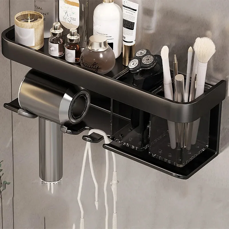 Frasheng Support Mural pour Brosse à Dents avec Double Distributeur