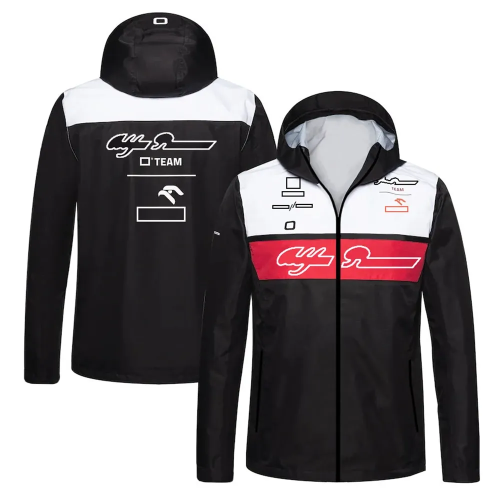 Veste à coque souple F1 Formula One Team 2023, manteau de sport coupe-vent, vêtements de course, la taille peut être personnalisée.