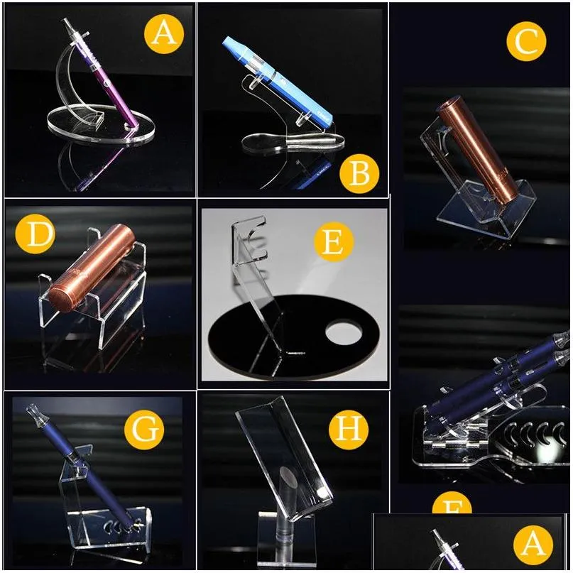 Attrezzatura espositiva Scatola all'ingrosso Mod Espositore acrilico Stand al dettaglio Attrezzatura espositiva per Hine Mods Dispositivo vapore Atomizzatore penna Dhlux