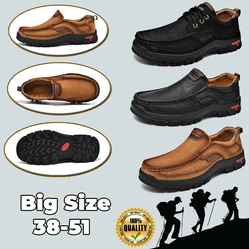 Мужские кроссовки для тренировок, спортивные кроссовки, дизайнерская обувь, кожаные горы, противоскользящие, износостойкие, впитывающие пот, комфорт, большой размер 38-51, мягкий комфорт