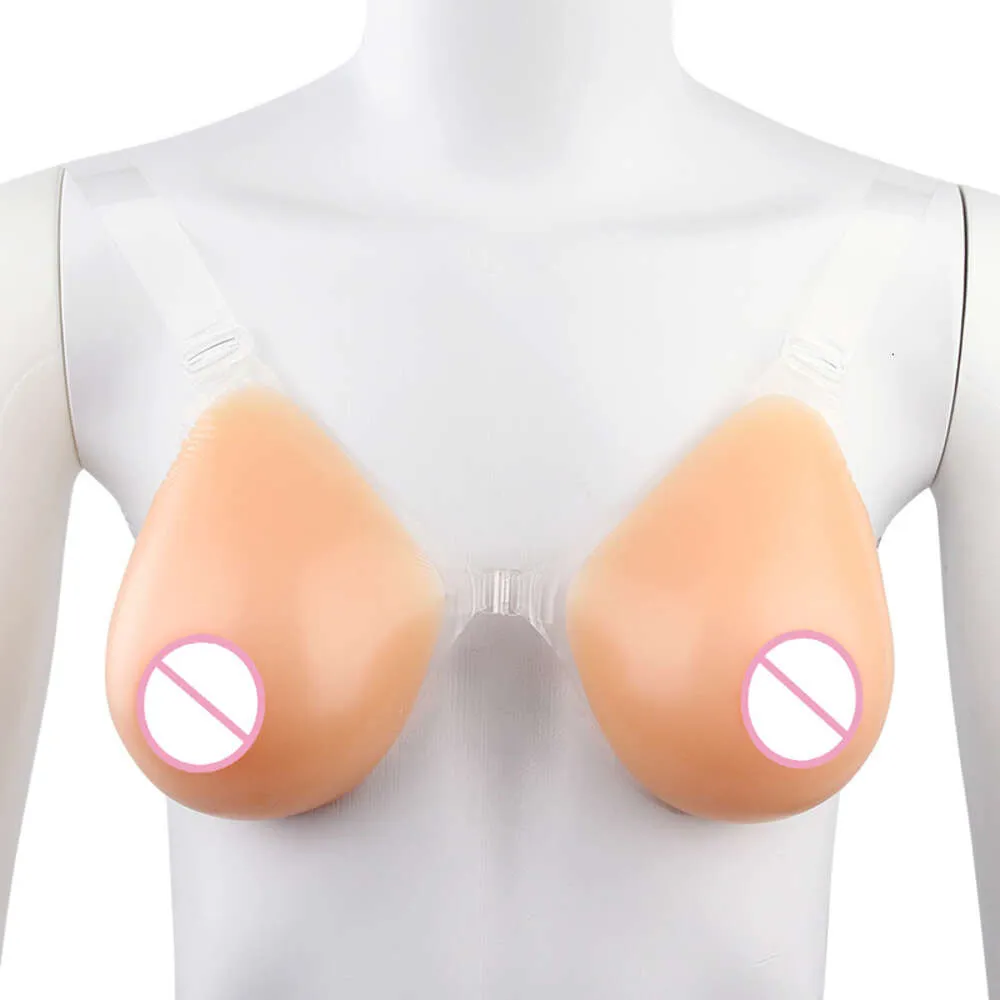 Accessori per costumi Vendita calda Silicone artificiale Belle forme di seno Trans Crossdresser Preferito Tette finte 400-1600g