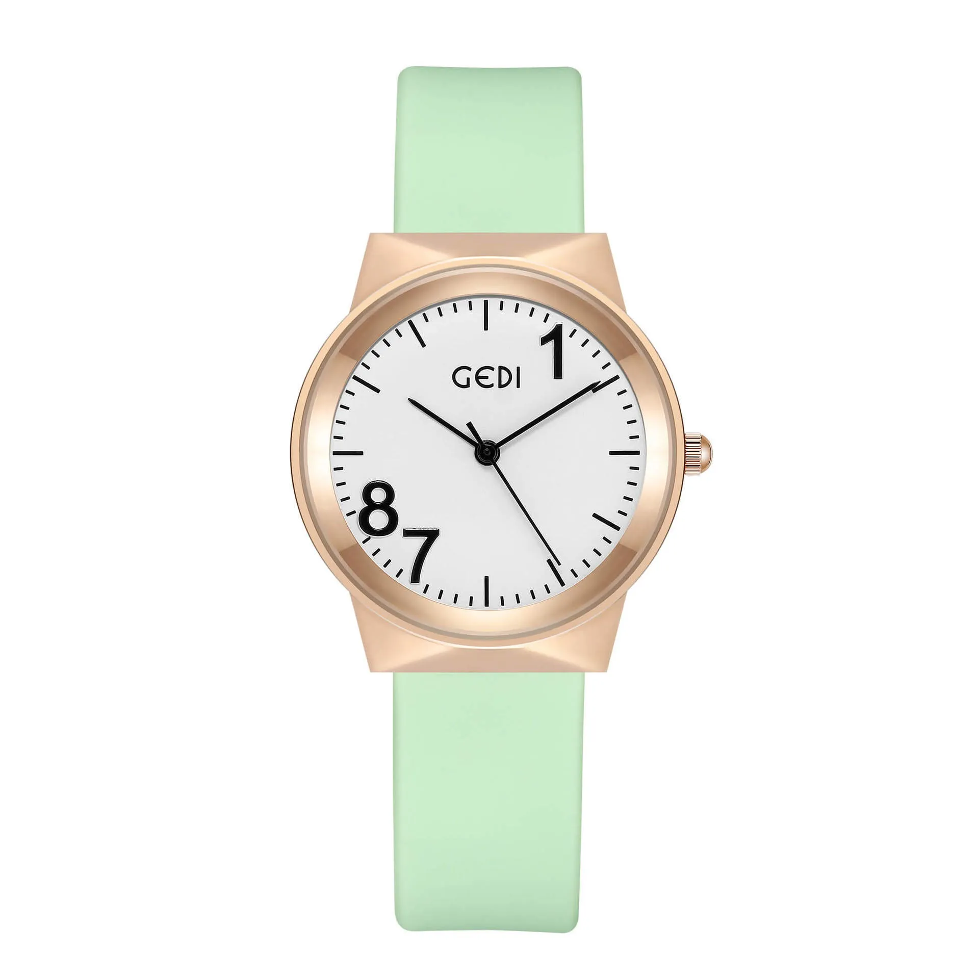 Zegarek damski zegarek wysokiej jakości luksusowy kwarc-battericasowy silikonowy wodoodporny 33 mm zegarek A7