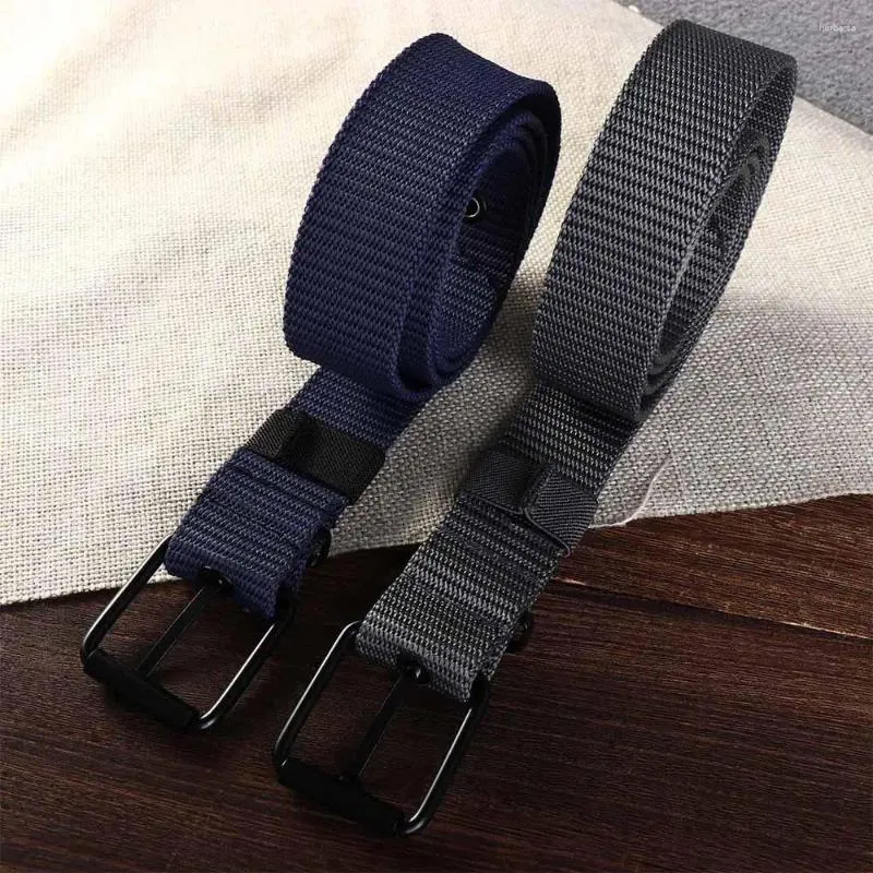 Belts Dresses Retro For Women Alloy Pin Buckle Student Youth Korean Waist Strap Canvas Man Waistbands Nylon