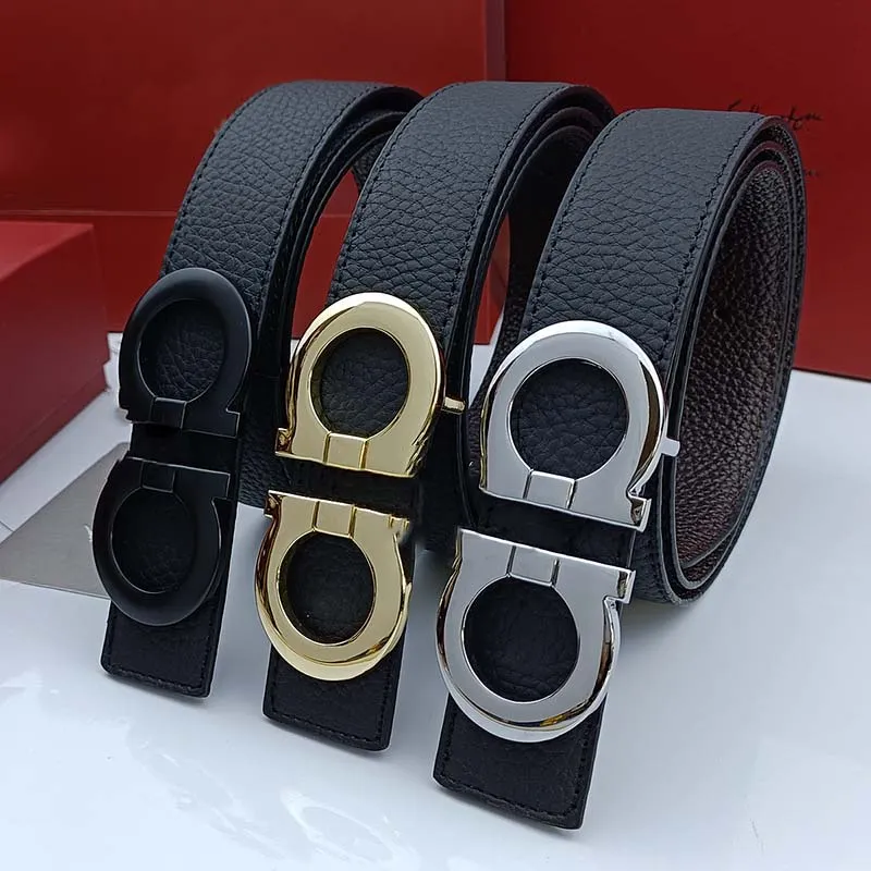 Belt designer belts womens luxury belt buckle belts 3.5cm width alloy unisex genuine belts for women designer AAA cintura donna metal belt fashion leather brand belt