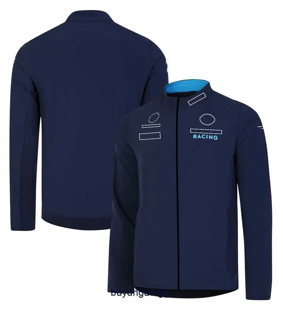 Nouvelle veste pour hommes Formule 1 F1 Veste pour femme Manteau Vêtements Uniforme d'équipe Sweat-shirt de pilote de course en vrac et fans Moto Tops Yke8