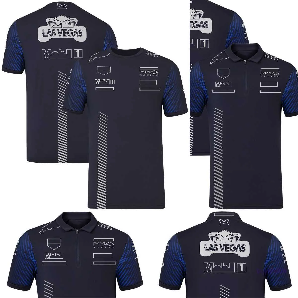 男子と女性の新しいTシャツF1 F1ポロ服トップレーシングチームスペシャルドライバーシーズンレーススポーツファントップジャージー