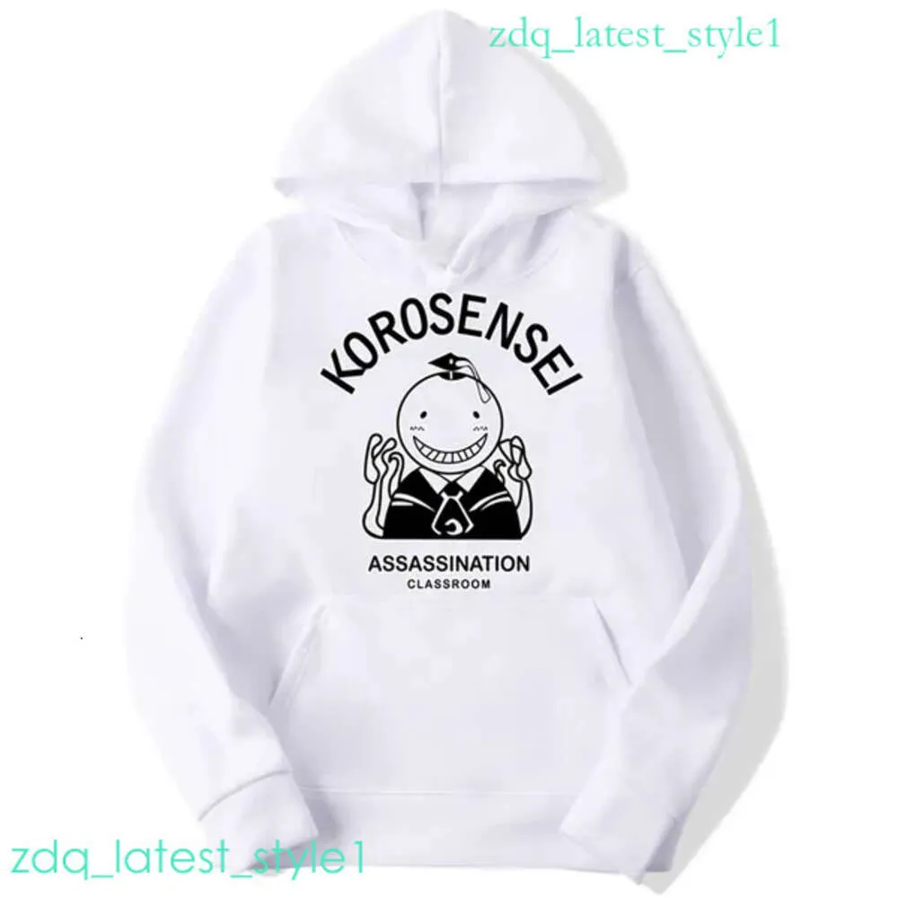 Assassination Classroom Korosensei Anime Hoodies الرجال والنساء الخريف تعرقات تعرق غير رسمية هوديي الأزياء للبلوزات 344